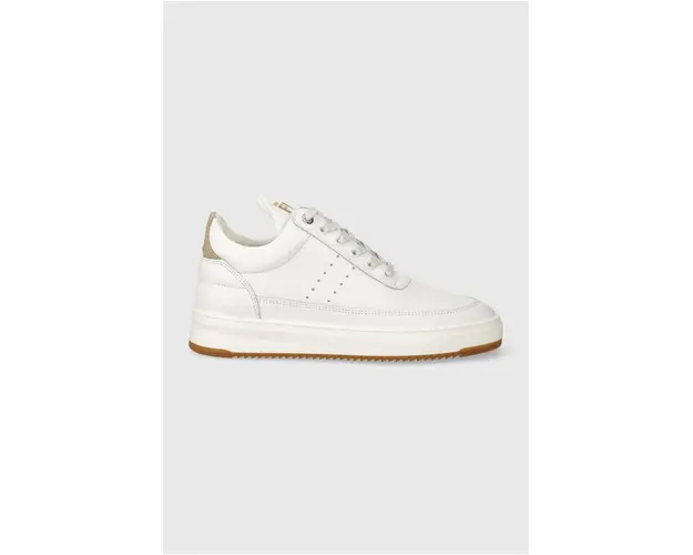 Filling Pieces sneakers din piele Low top Bianco culoarea alb, 10127791921