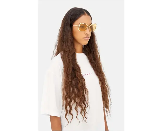 Marni ochelari de soare Unila Valley Gold Mustard EYMRN00058.001.52Z