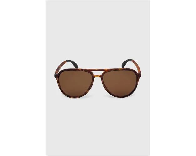 Goodr ochelari de soare Mach Gs Amelia Earhart Ghosted Me culoarea maro, GO-668539