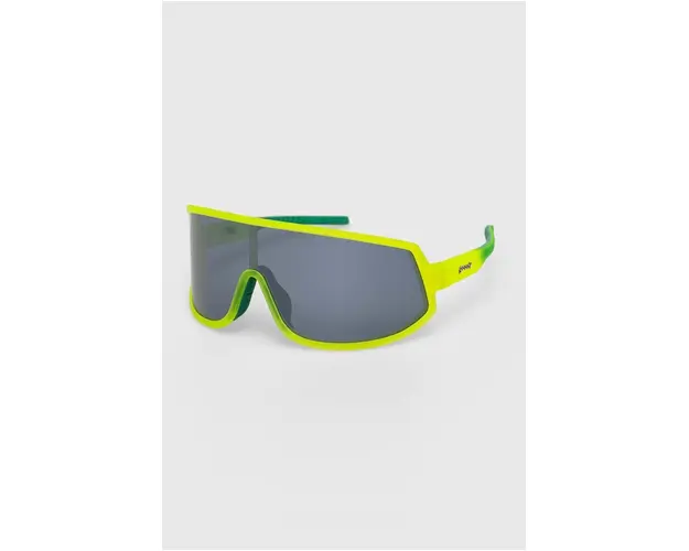 Goodr ochelari de soare Wrap Gs Nuclear Gnar culoarea verde, GO-311020