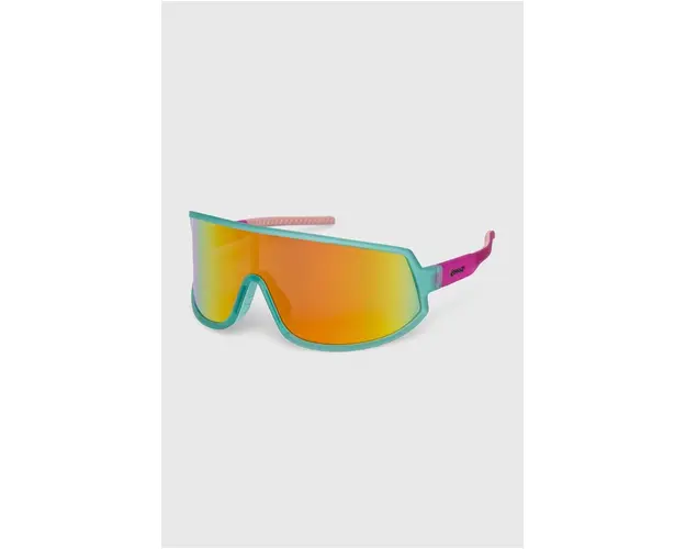 Goodr ochelari de soare Wrap Gs Save A Bull Ride A Rodeo Clown culoarea turcoaz, GO-311006