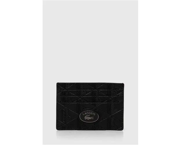 Lacoste carcasa cardului culoarea negru