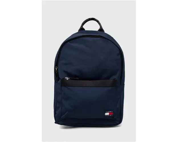 Tommy Jeans rucsac femei, culoarea bleumarin, mic, uni AW0AW15816