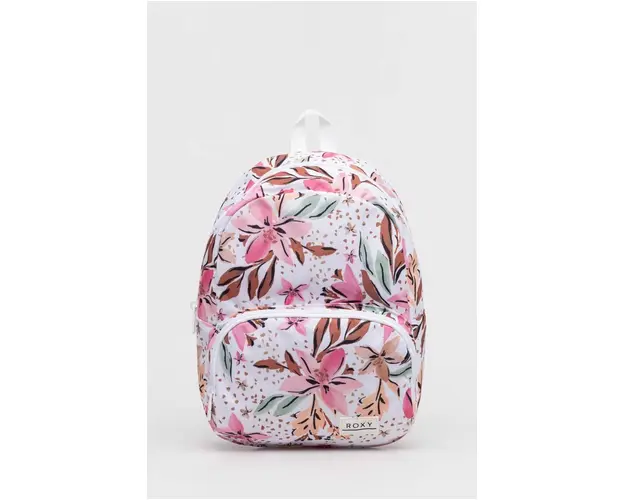 Roxy rucsac femei, culoarea alb, mic, cu model ERJBP04739