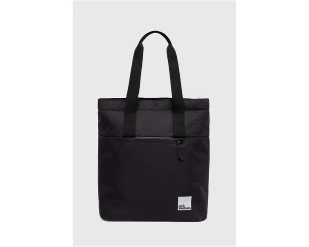 Jack Wolfskin rucsac femei, culoarea negru, mare, neted