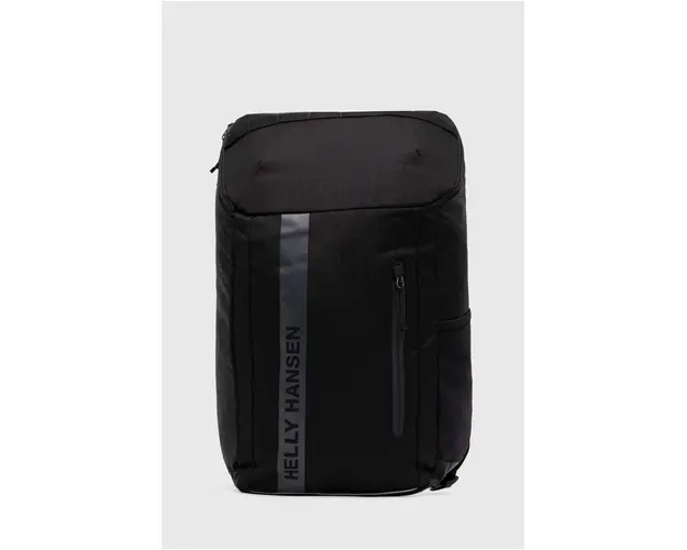 Helly Hansen rucsac Spruce 25L femei, culoarea negru, mare, cu imprimeu, 67540