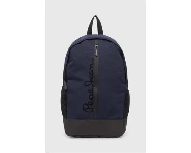 Pepe Jeans rucsac barbati, culoarea albastru marin, mare, cu imprimeu