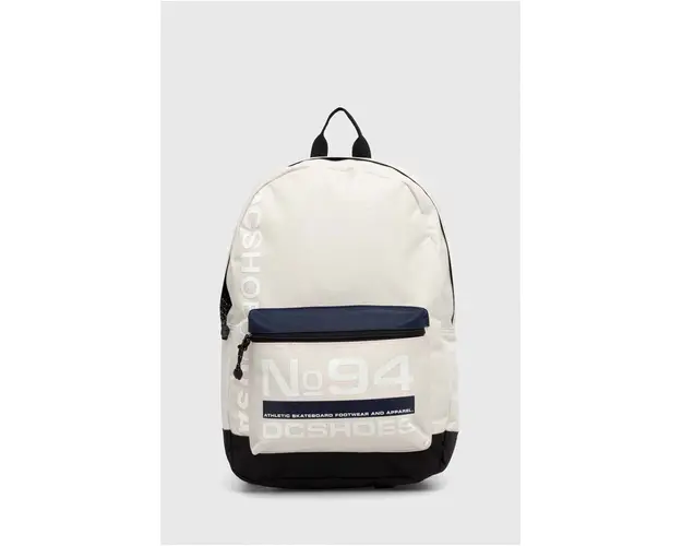 DC rucsac barbati, culoarea bej, mare, cu imprimeu