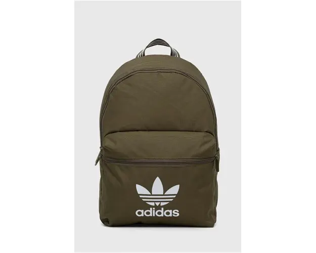 adidas Originals rucsac culoarea verde, mare, cu imprimeu IS4361