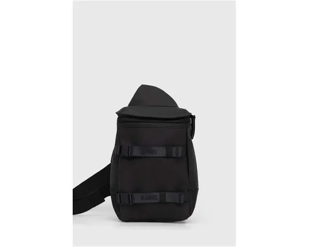 Rains rucsac 14560 Backpacks culoarea negru, mic, neted