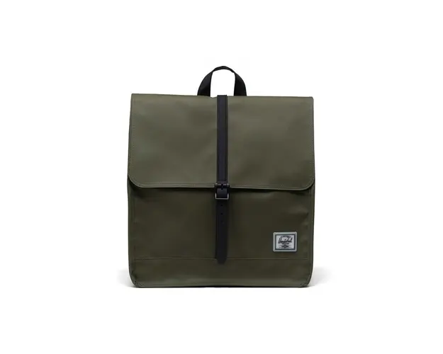 Herschel rucsac City Backpack culoarea verde, mare, neted