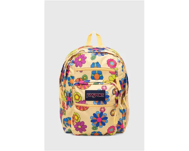 Jansport rucsac culoarea galben, mare, modelator