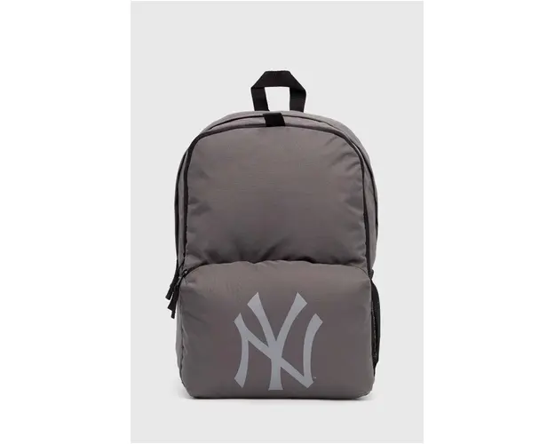 New Era rucsac MLB NEW YORK YANKEES culoarea gri, mare, cu imprimeu, 60503788