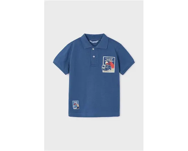 Mayoral tricou polo copii cu imprimeu