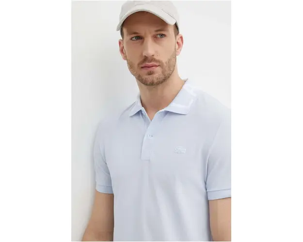 Lacoste tricou polo barbati, cu imprimeu