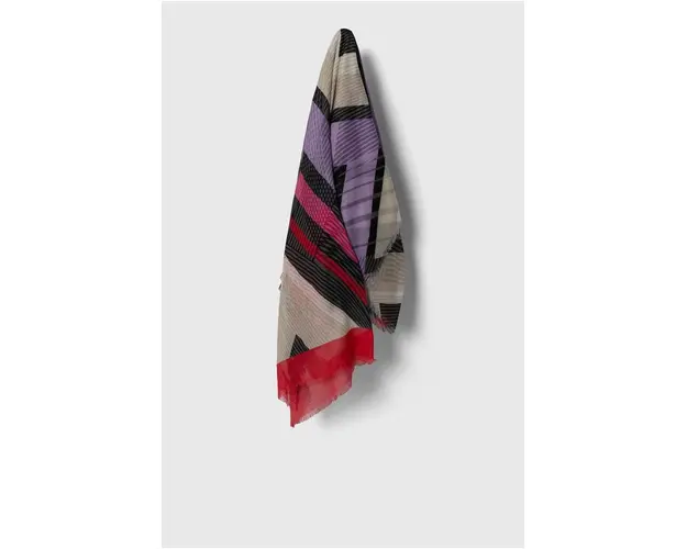 Missoni o esarfa din amestec de matase cu model SA71MMD9455