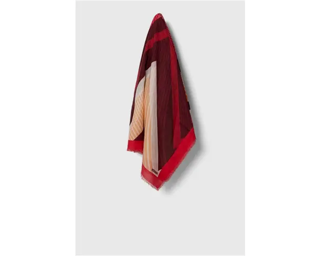Missoni esarfa femei, culoarea rosu, cu model SL80MMD9454
