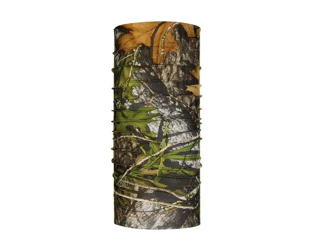 Buff fular impletit Coolnet UV culoarea verde, cu model, 120104