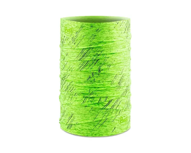 Buff fular impletit Reflective culoarea verde, cu model, 122016