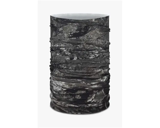 Buff fular impletit Coolnet UV culoarea negru, cu model, 131859