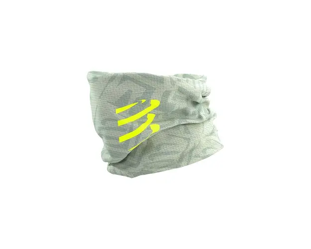 Compressport fular impletit 3D Thermo UltraLight Headtube culoarea verde, modelator, CU00007B