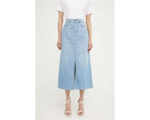 Weekend Max Mara fusta din amestec de in maxi, drept 2415100000000
