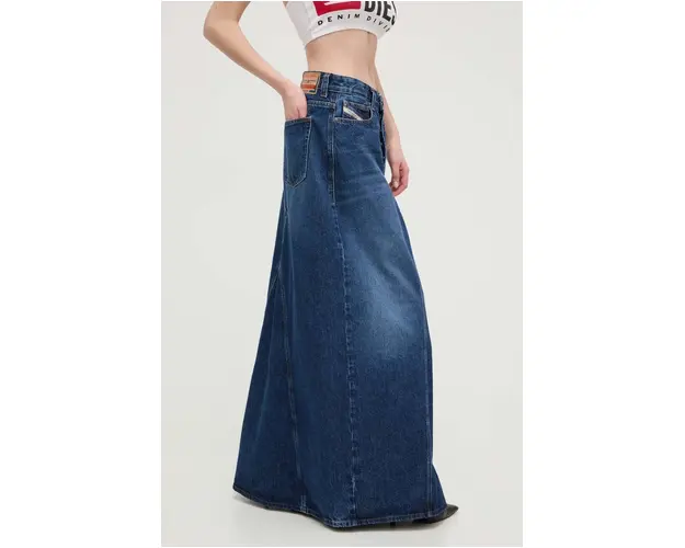 Diesel fusta din denim DE-PAGO GONNA maxi, evazati A10716.09I27