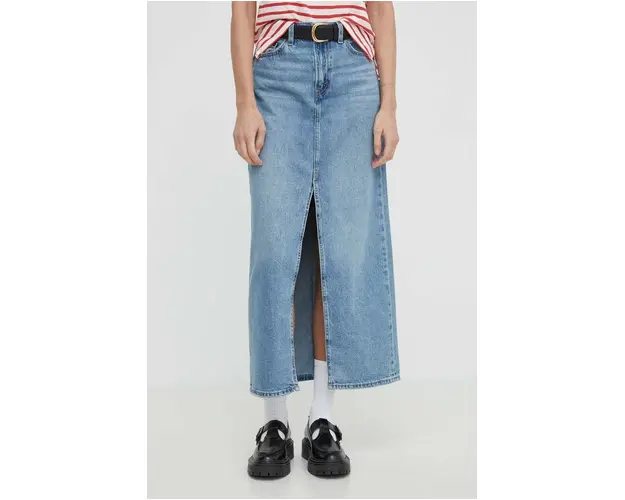 Levi's fusta jeans maxi, drept