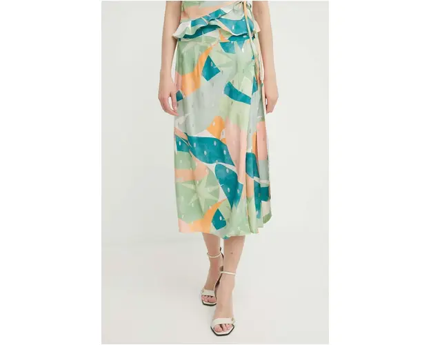 Never Fully Dressed fusta midi, drept