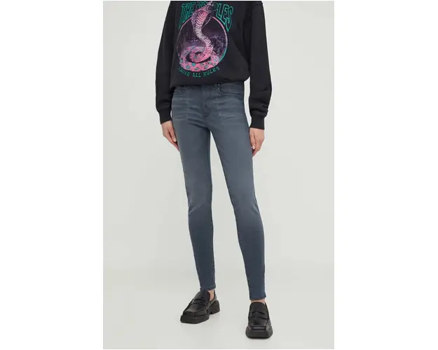 G-Star Raw jeansi Lhana femei, culoarea gri