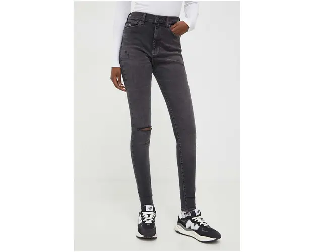 Tommy Jeans Sylvia femei, culoarea gri DW0DW17169
