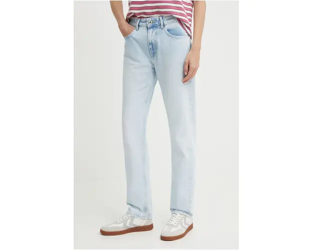 Pepe Jeans jeansi STRAIGHT JEANS HW femei high waist, PL204592PF4
