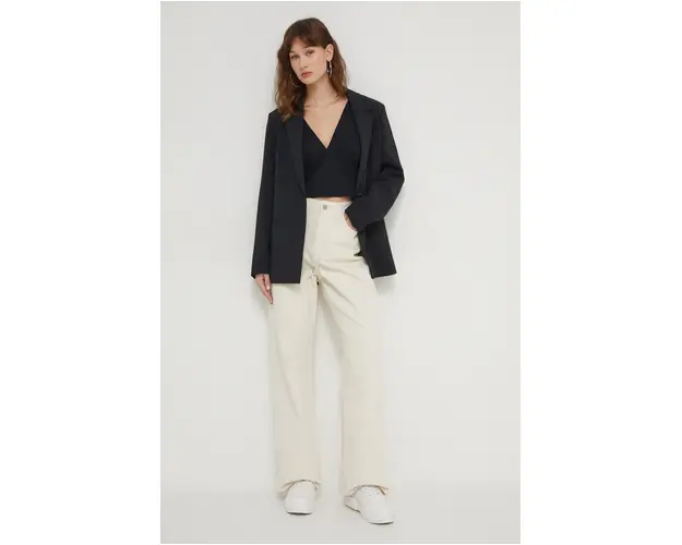 Hollister Co. jeansi femei high waist