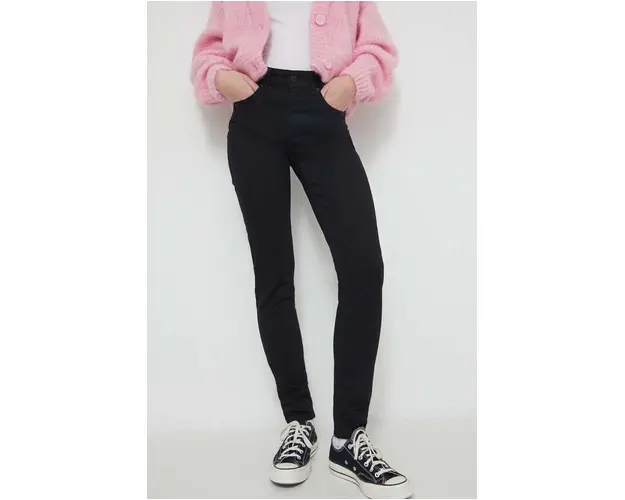 Desigual jeansi femei, culoarea negru