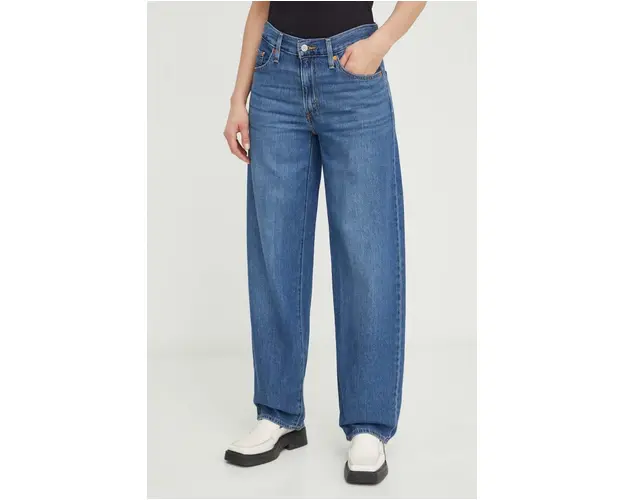 Levi's jeansi BAGGY DAD femei medium waist