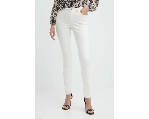 Morgan jeansi PIOUBA femei, culoarea bej, PIOUBA