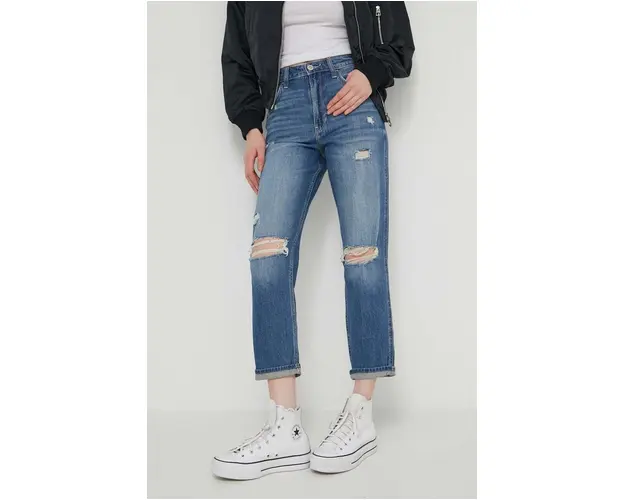 Hollister Co. jeansi femei high waist