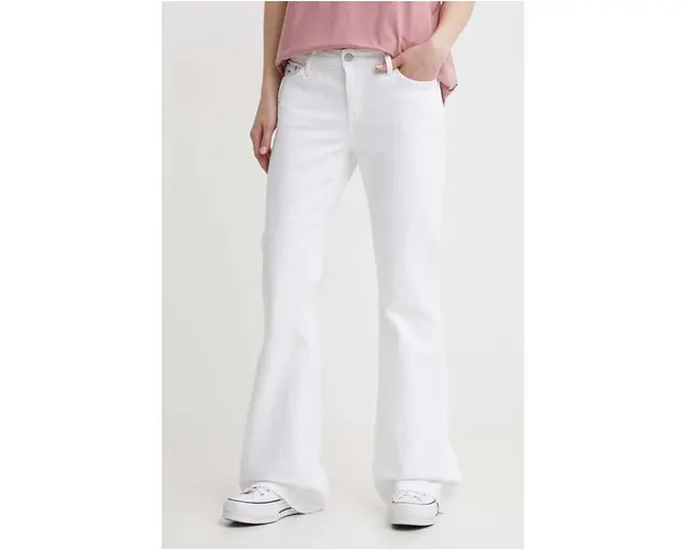 Tommy Jeans jeansi femei high waist, DW0DW17556