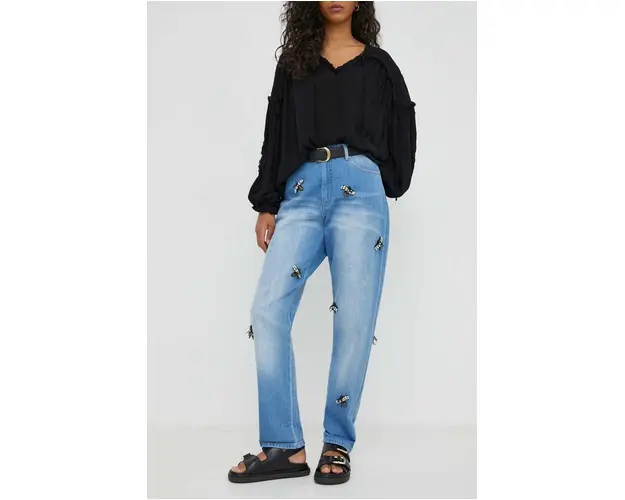 MUNTHE jeansi femei medium waist