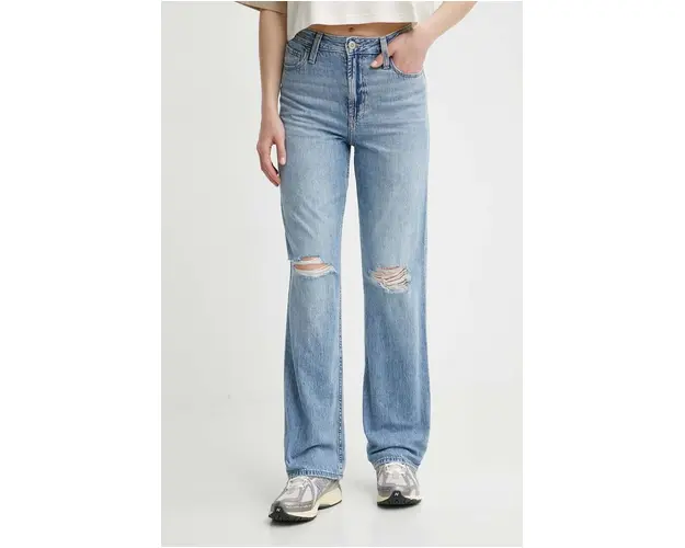 Hollister Co. jeansi femei high waist, KI355-4231-278