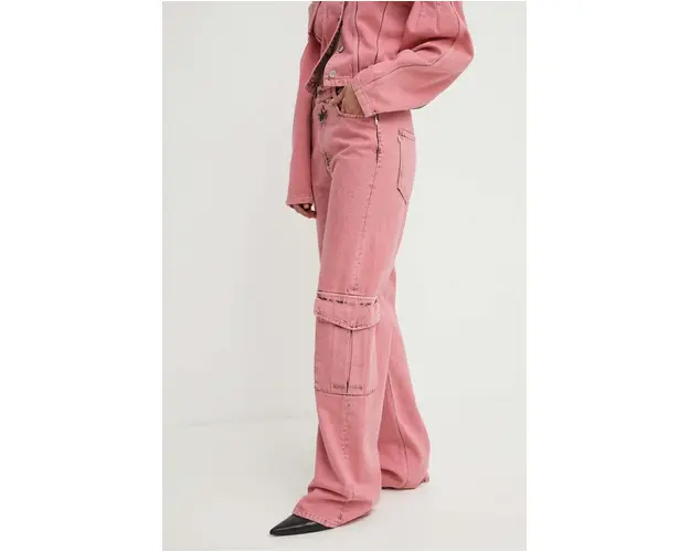 K+LUSHA jeansi femei high waist, KLEPINETDF131KLW11