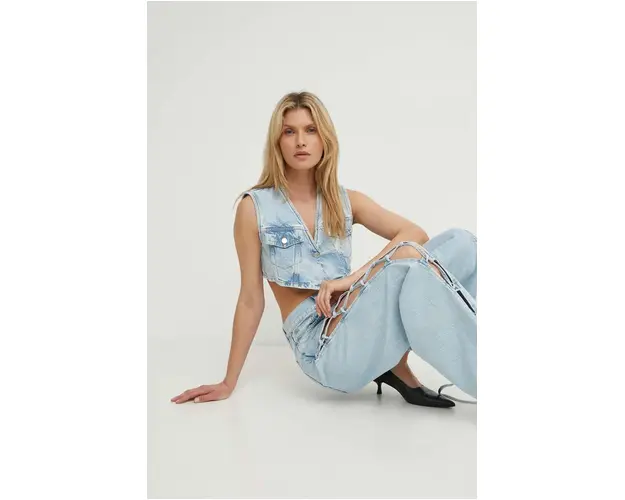 K+LUSHA jeansi femei high waist, KLPLEIONDF129KLW06