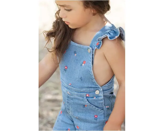 Tartine et Chocolat salopete din denim pentru copii