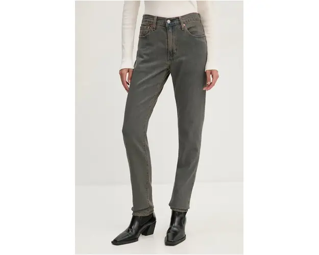 Levi's jeansi 512 SLIM barbati, culoarea gri