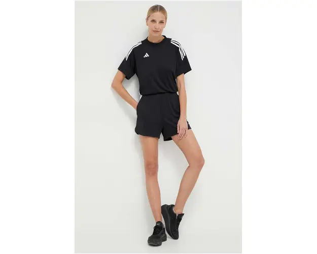 adidas Performance costum de antrenament Tiro 24 culoarea negru, cu decolteu rotund IK7576