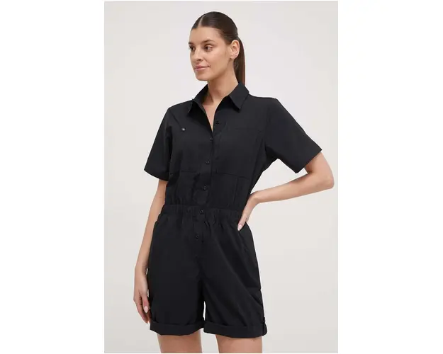 Columbia salopeta Silver Ridge Utility culoarea negru, cu guler 2033381