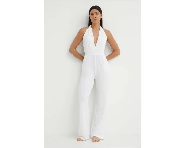 Max Mara Beachwear combinezon plaja culoarea bej, 2416641029600 2416640000000
