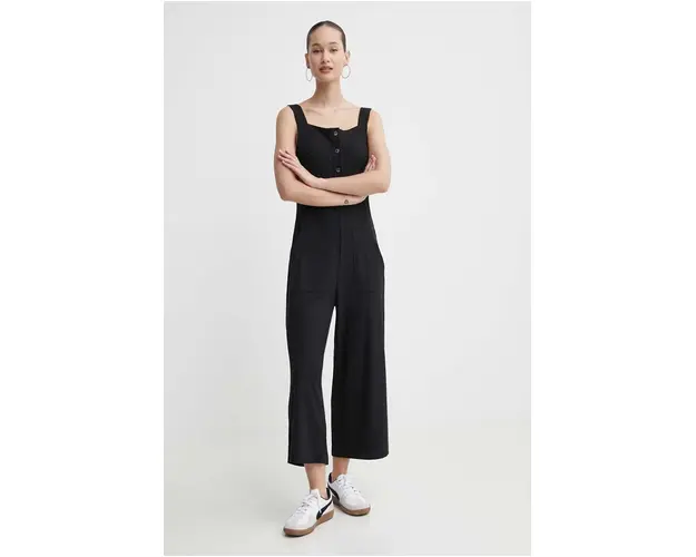 Protest salopeta Prtangelina culoarea negru, cold shoulder, 2613143