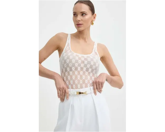 Bardot body ADONI femei, culoarea alb, 59253TB