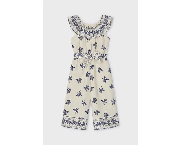 Mayoral culoarea albastru marin, cu amestec de in